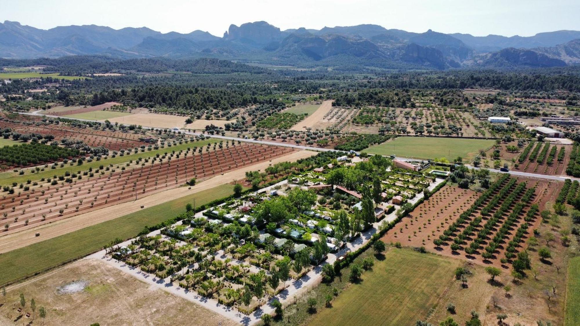 Camping Els Ports Arnes Exterior foto